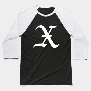 X logo Baseball T-Shirt